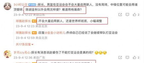 亚运会爆料名单公布最新,精彩赛事即将上演,各国选手蓄势待发!” 第2张 亚运会爆料名单公布最新,精彩赛事即将上演,各国选手蓄势待发!” 第2张